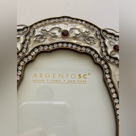 Argento SC picture frame made with Swarovski crystals 3.5x5”, Bloomingdale’s - Picture 10 of 11